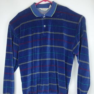 Christopher Hayes Long Sleeve Blue, Velour
